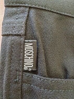 Moschino Black Slacks